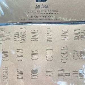 RAE DUNN 180 Organizing Labels